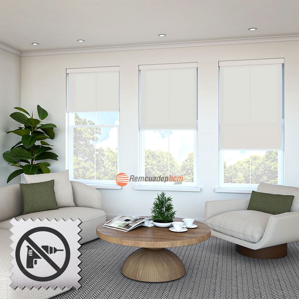 rèm cuốn không khoan tường rèm cuốn không khoan tường