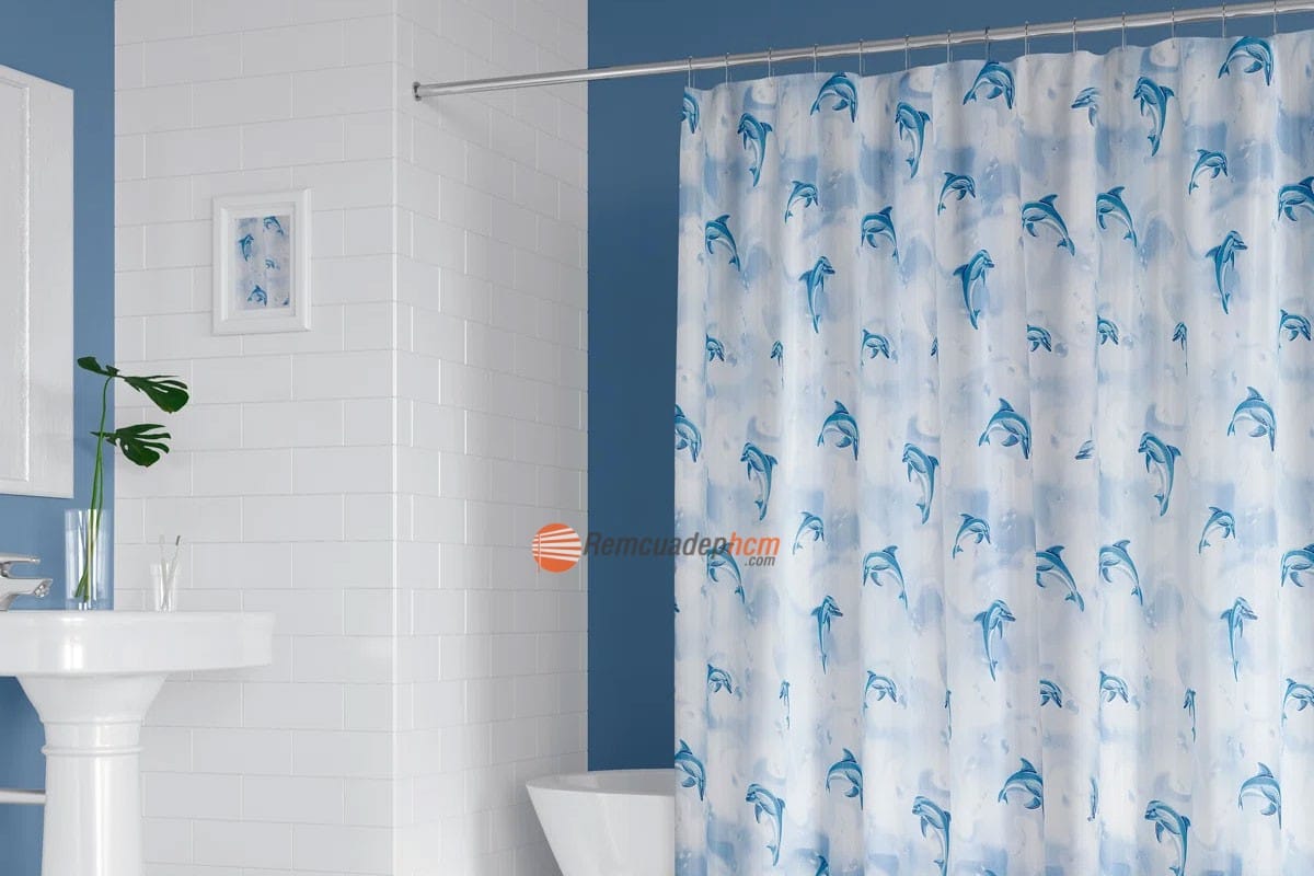 rèm vải phòng tắm rèm vải phòng tắm