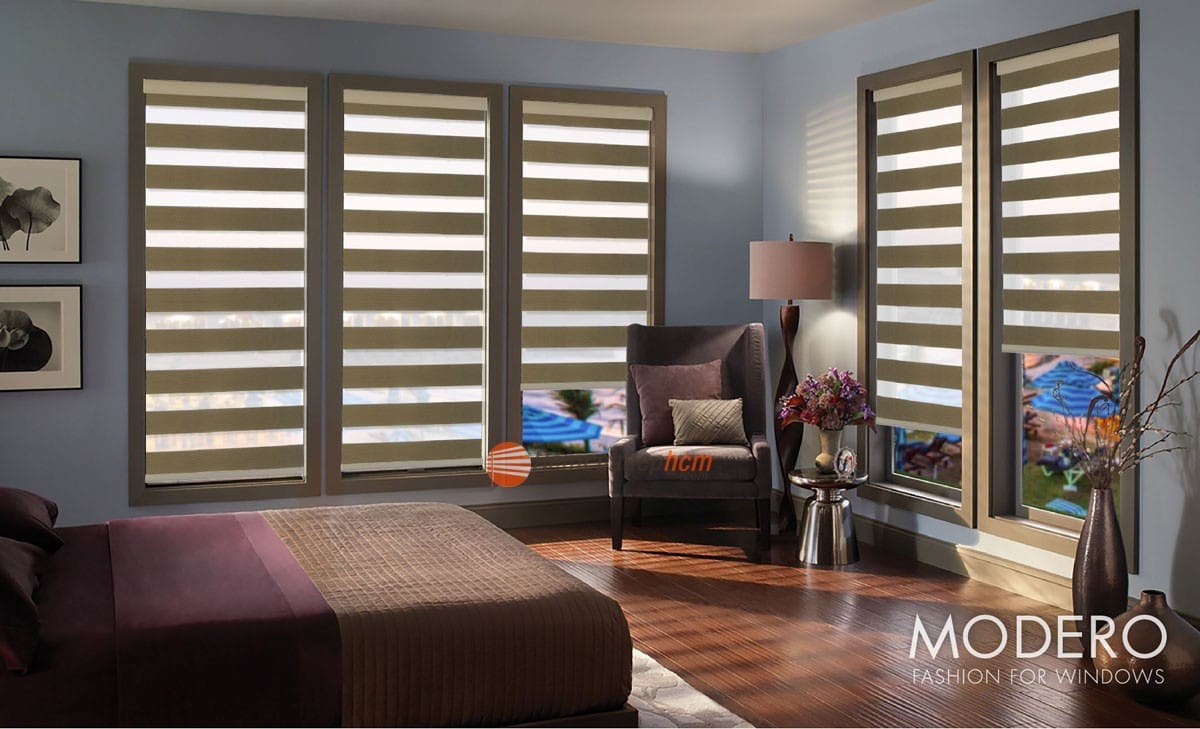 Rèm cuốn cầu vồng Modero đẹp giá rẻ