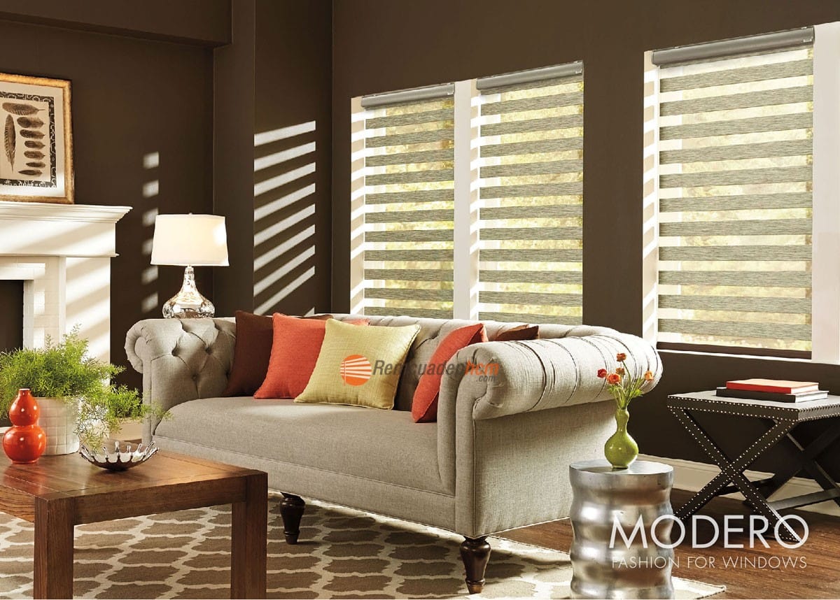 Rèm cầu vồng Modero cửa sổ phòng khách