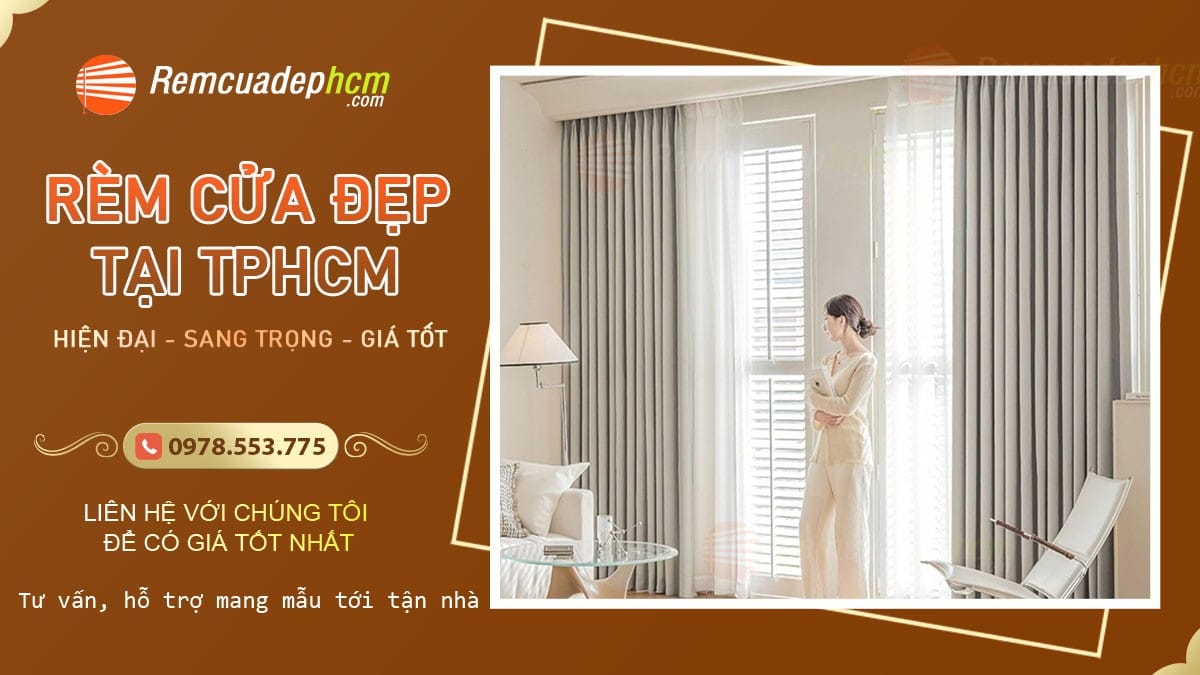 đặt mua rèm cửa giá rẻ tại tphcm