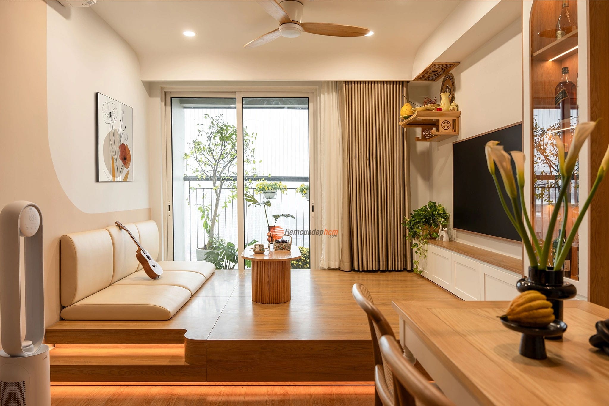 mành vải cao cấp hàn quốc