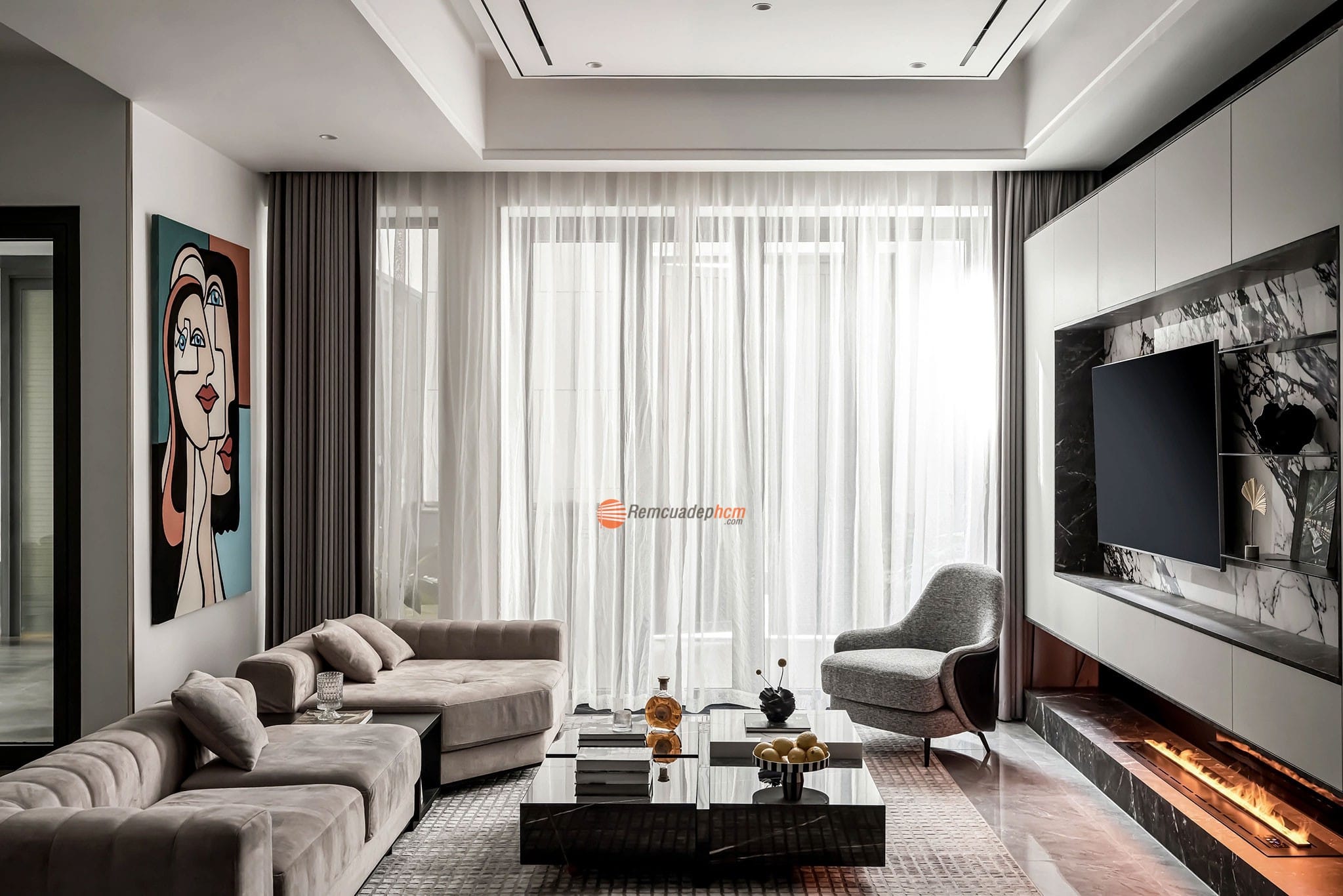 rèm cửa 2 lớp chống nắng nóng rèm cửa 2 lớp chống nắng nóng