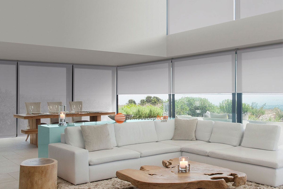 rèm cuốn chống nắng phòng khách rèm cuốn chống nắng phòng khách