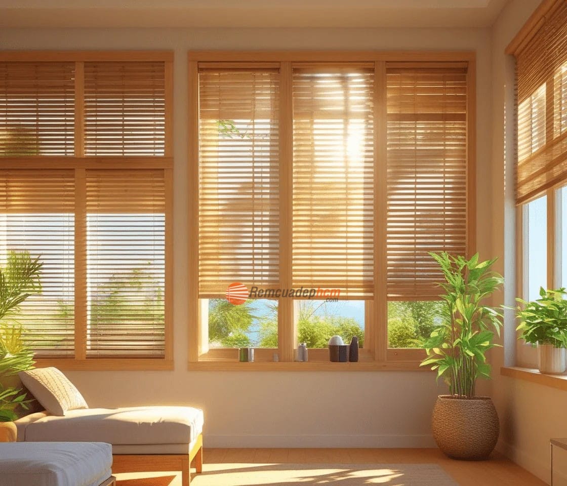 rèm gỗ tự nhiên giá rẻ