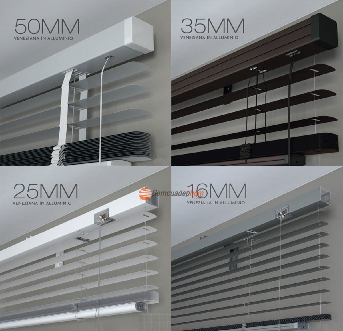 mẫu rèm sáo nhôm giá rẻ