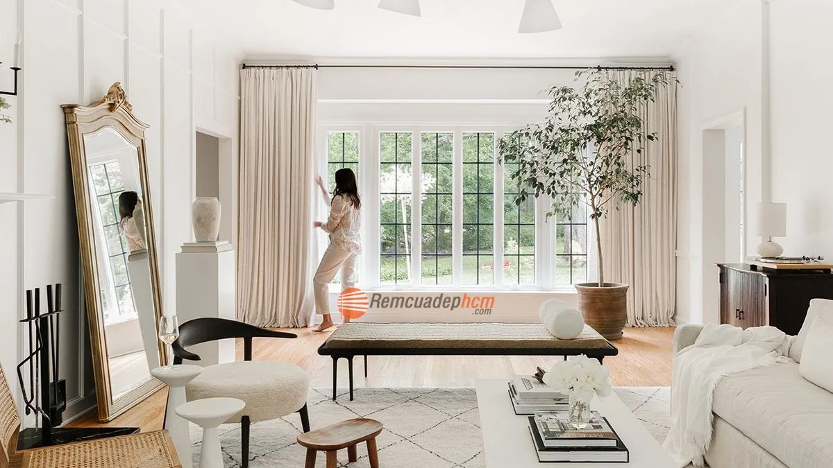 mẫu rèm hai lớp cao cấp