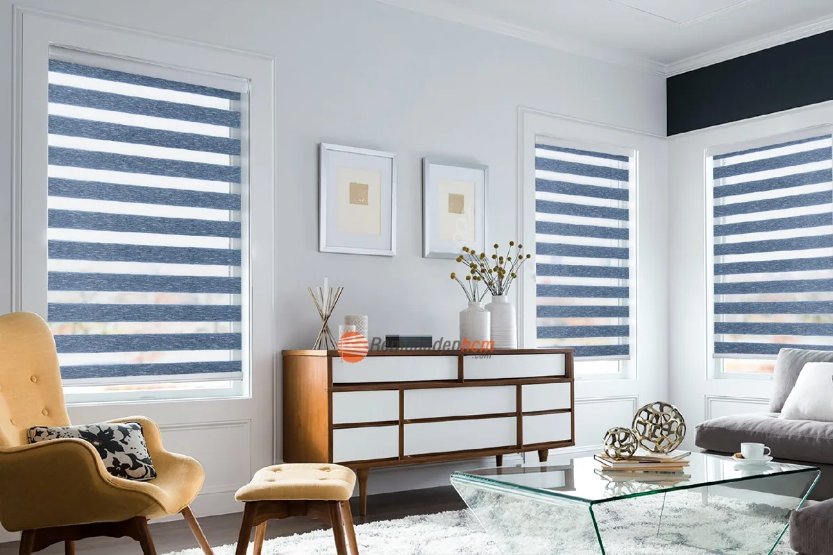 Lắp đặt rèm cầu vồng Sankaku