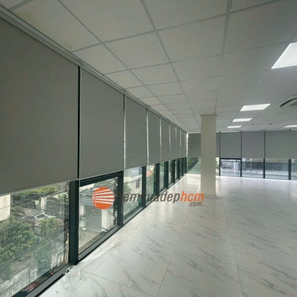 Rèm cuốn trơn ban công chung cư, căn hộ tphcm