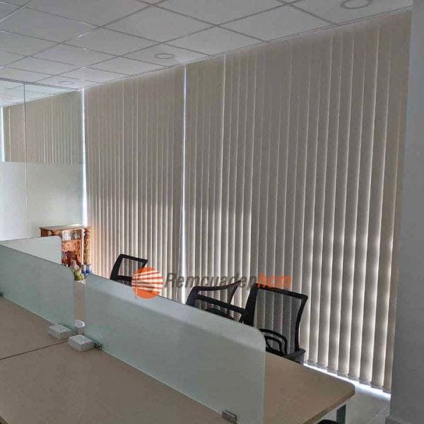 Rèm lá dọc giá ẻ cho văn phòng công ty