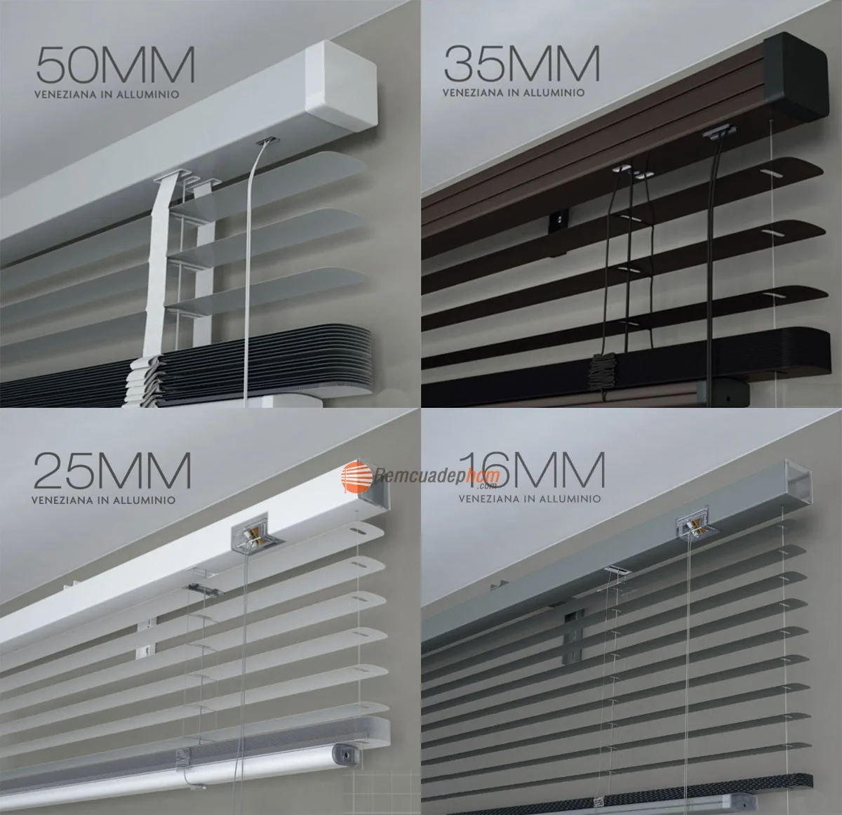 mẫu rèm sáo nhôm giá rẻ